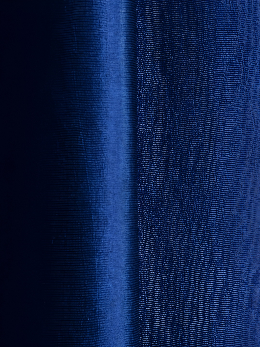 Galaxy Home Decor Blue 2 Pieces Room Darkening Window Curtains