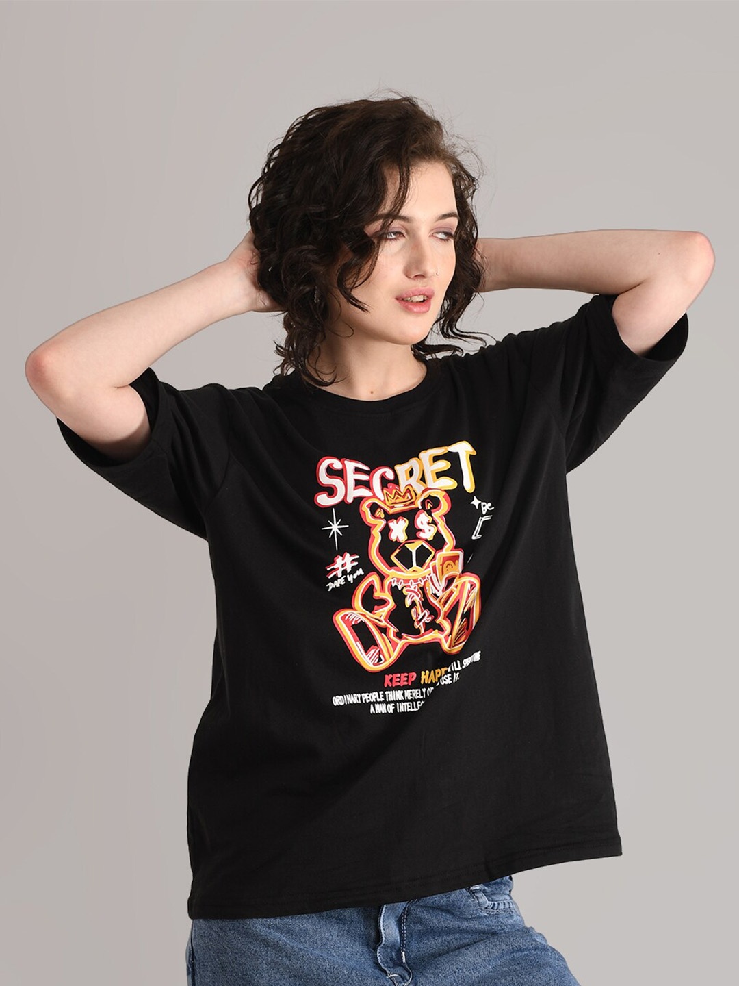 ABSOLUTE DEFENSE Graphic Printed Drop-Shoulder Sleeves Oversized Pure Cotton T-shirt, Black
ABSOLUTE DEFENSE Graphic Printed Drop-Shoulder Sleeves Oversized Pure Cotton T-shirt, Black