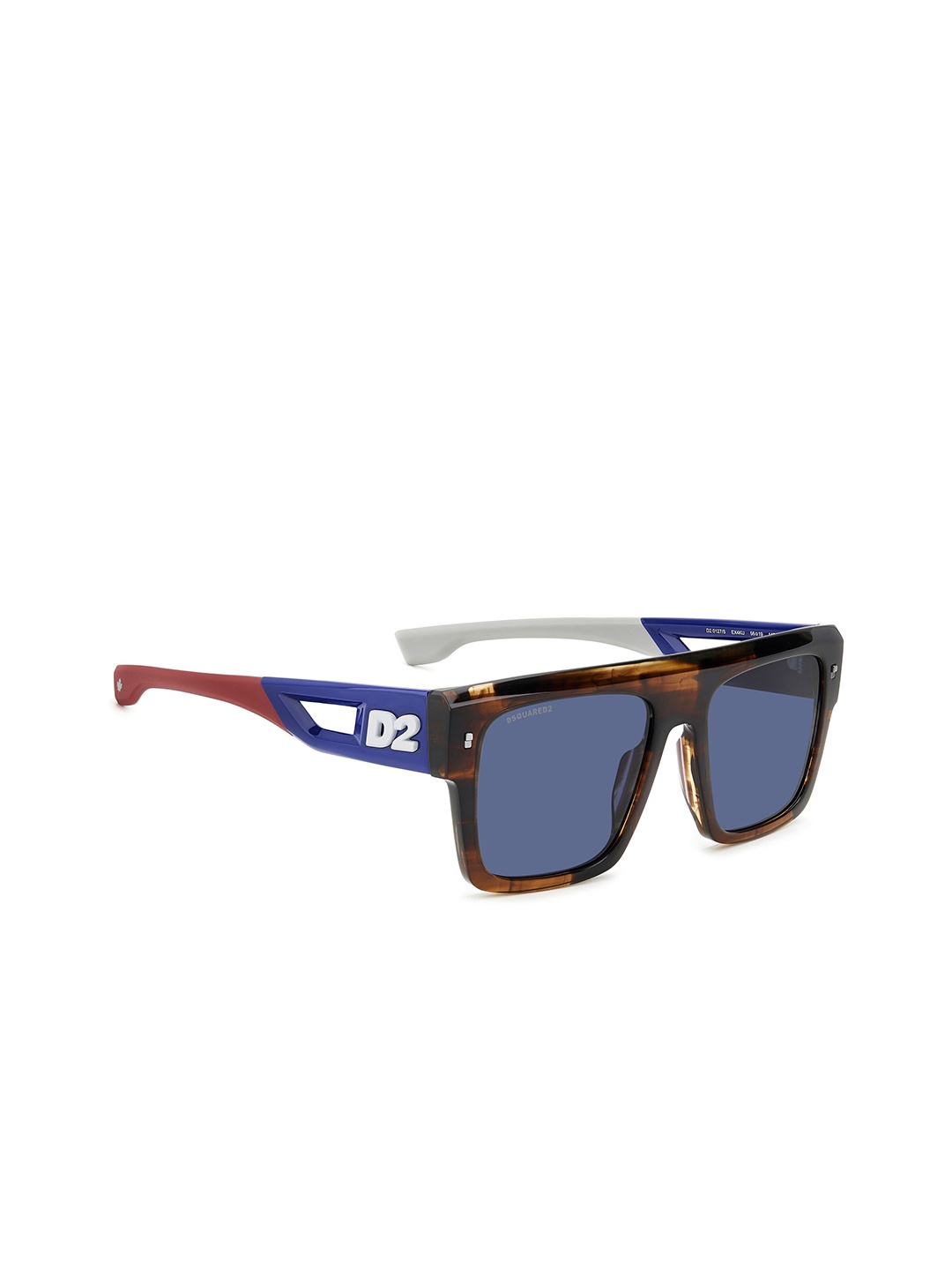Dsquared2 Men Rectangle Sunglasses with UV Protected Lens 206879EX456KU, Blue
Dsquared2 Men Rectangle Sunglasses with UV Protected Lens 206879EX456KU, Blue