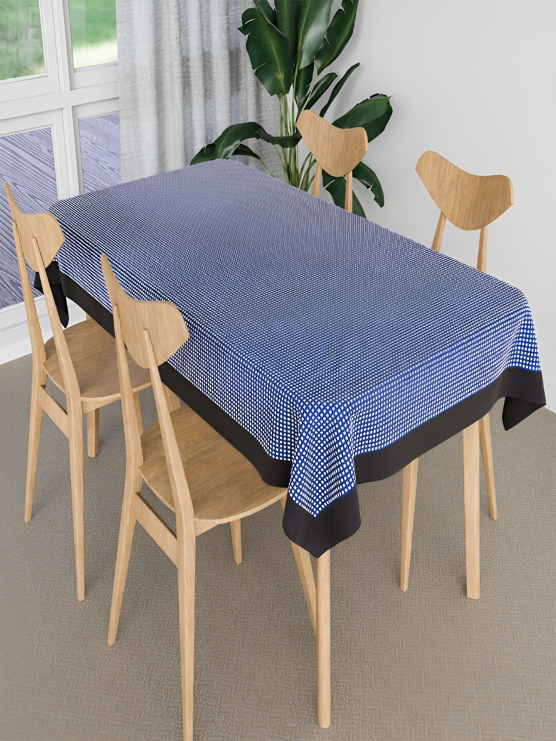 Kuber Industries Blue & White Geometric Printed Anti-Skid Cotton 4-Seater Table Cover
Kuber Industries Blue & White Geometric Printed Anti-Skid Cotton 4-Seater Table Cover