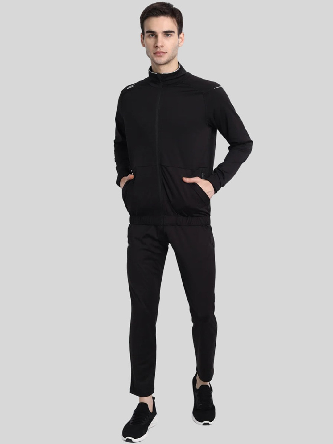DIDA Lightweight Stretchable Comfort Fit Active Sports Running Tracksuit, Black
DIDA Lightweight Stretchable Comfort Fit Active Sports Running Tracksuit, Black