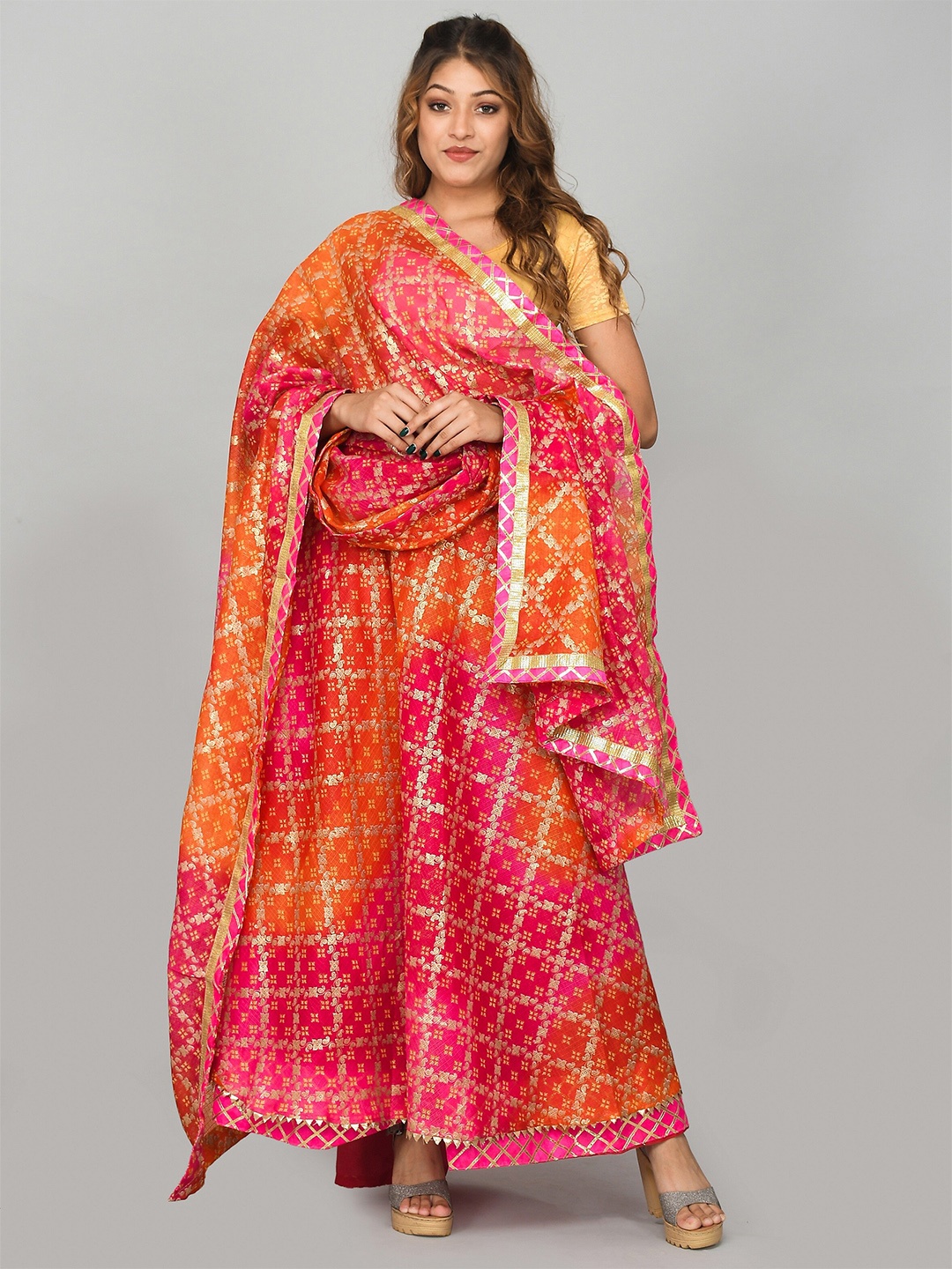 Kesarya Embellished Cotton Ready to Wear Lehenga & Unstitched Blouse With Dupatta, Red
Kesarya Embellished Cotton Ready to Wear Lehenga & Unstitched Blouse With Dupatta, Red