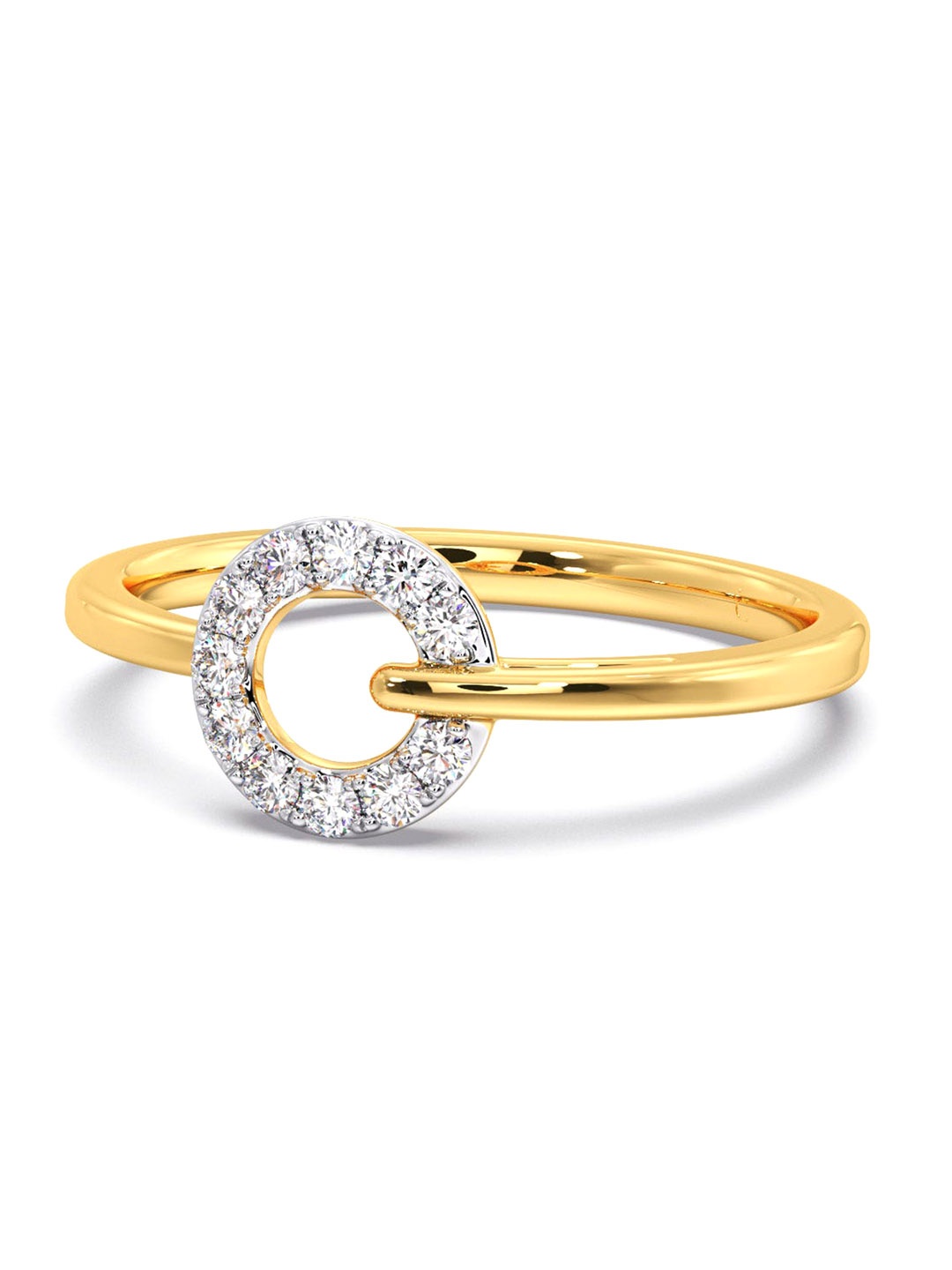 CANDERE A KALYAN JEWELLERS COMPANY BIS Hallmark 14KT Gold Diamond Ring-1.94gm
CANDERE A KALYAN JEWELLERS COMPANY BIS Hallmark 14KT Gold Diamond Ring-1.94gm