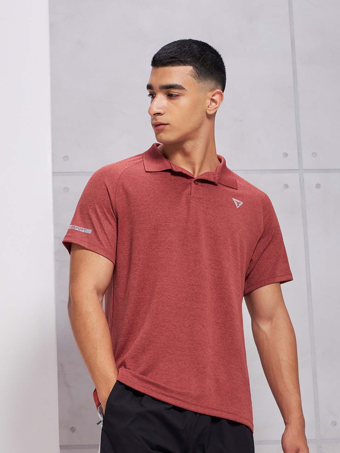 Technosport SS'24 Polo Collar Raglan Sleeves Antimicrobial Slim Fit T-shirt, Red
Technosport SS'24 Polo Collar Raglan Sleeves Antimicrobial Slim Fit T-shirt, Red