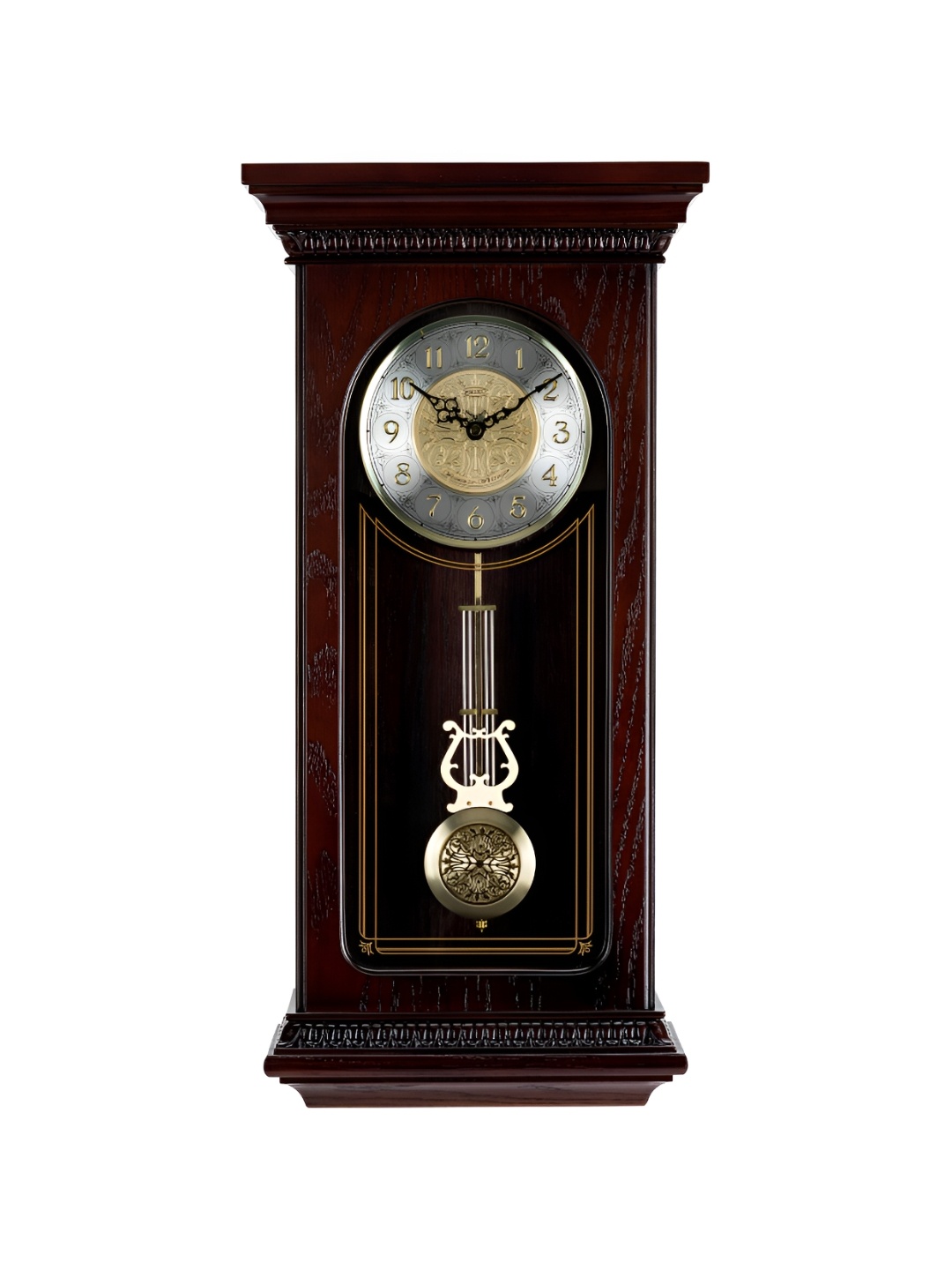 SEIKO Brown & Silver Toned Textured Rectangle Contemporary Wooden Pendulum Wall Clock
SEIKO Brown & Silver Toned Textured Rectangle Contemporary Wooden Pendulum Wall Clock