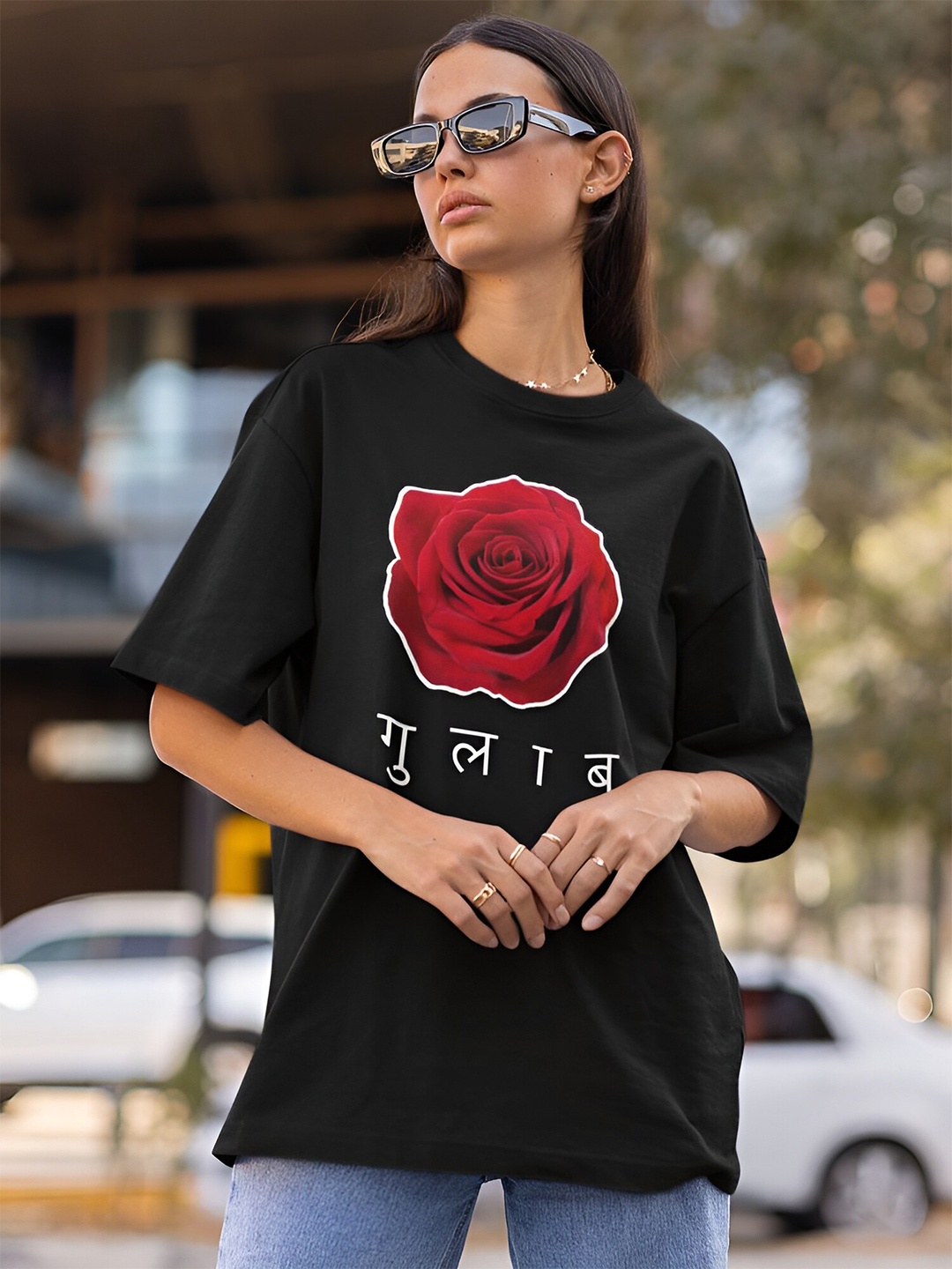 Beetein Lamhein Graphic Printed Drop-Shoulder Sleeves Oversized Pure Cotton T-shirt, Black
Beetein Lamhein Graphic Printed Drop-Shoulder Sleeves Oversized Pure Cotton T-shirt, Black