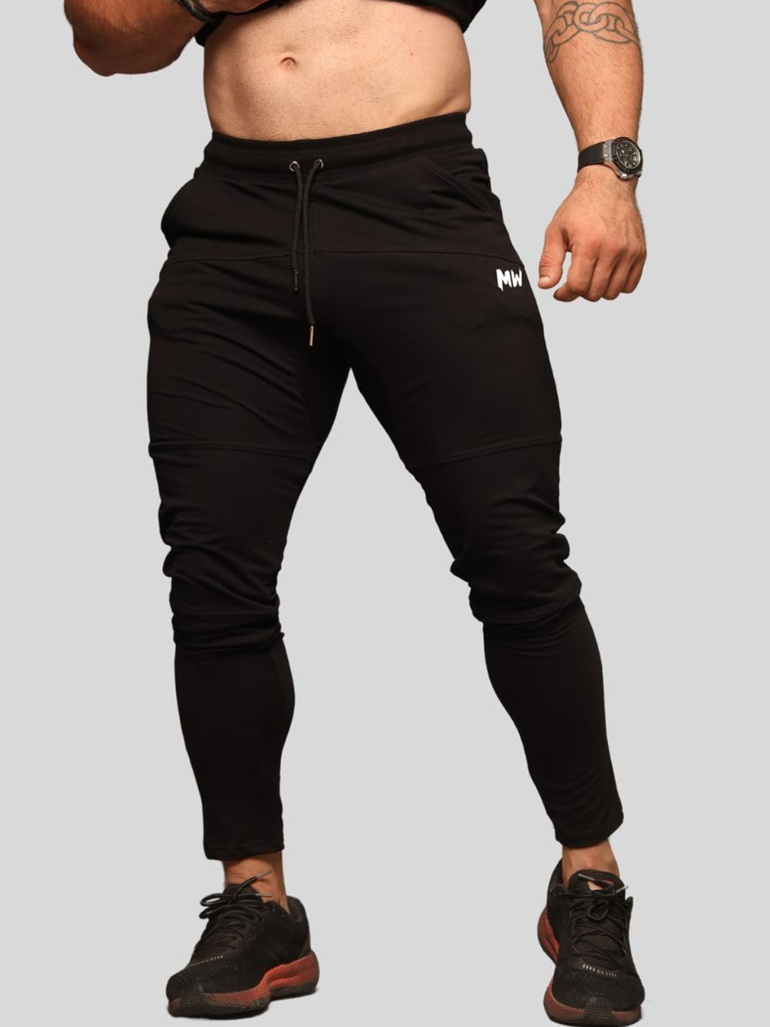 Muscle Wolves Men Unstoppable Wolves Mid-Rise Storm Fit Supreme Cotton Joggers, Black
Muscle Wolves Men Unstoppable Wolves Mid-Rise Storm Fit Supreme Cotton Joggers, Black