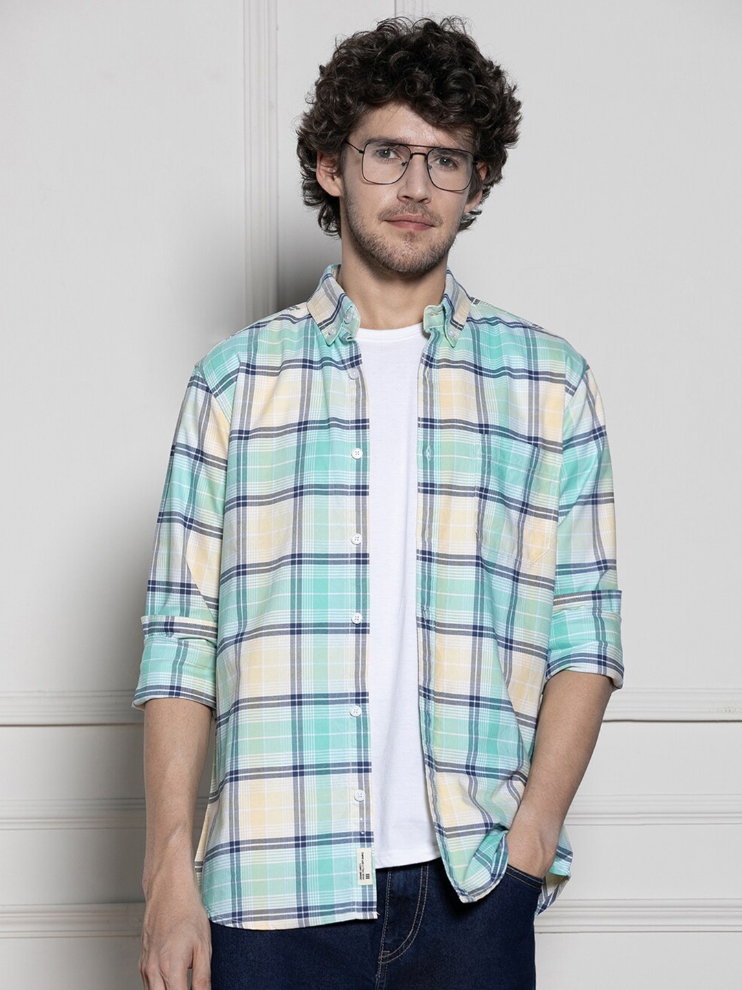 Dennis Lingo Tartan Checked Button-Down Collar Long Sleeves Cotton Casual Shirt, Green
Dennis Lingo Tartan Checked Button-Down Collar Long Sleeves Cotton Casual Shirt, Green