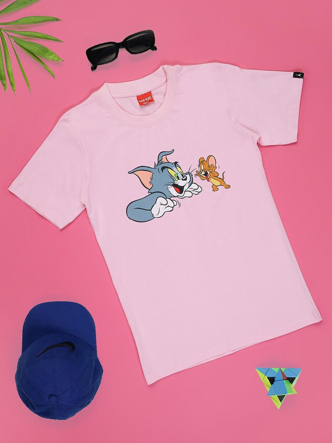 Gavin Paris Girls Tom & Jerry Printed Round Neck Bio Finish Pure Cotton T-shirt, Pink
Gavin Paris Girls Tom & Jerry Printed Round Neck Bio Finish Pure Cotton T-shirt, Pink