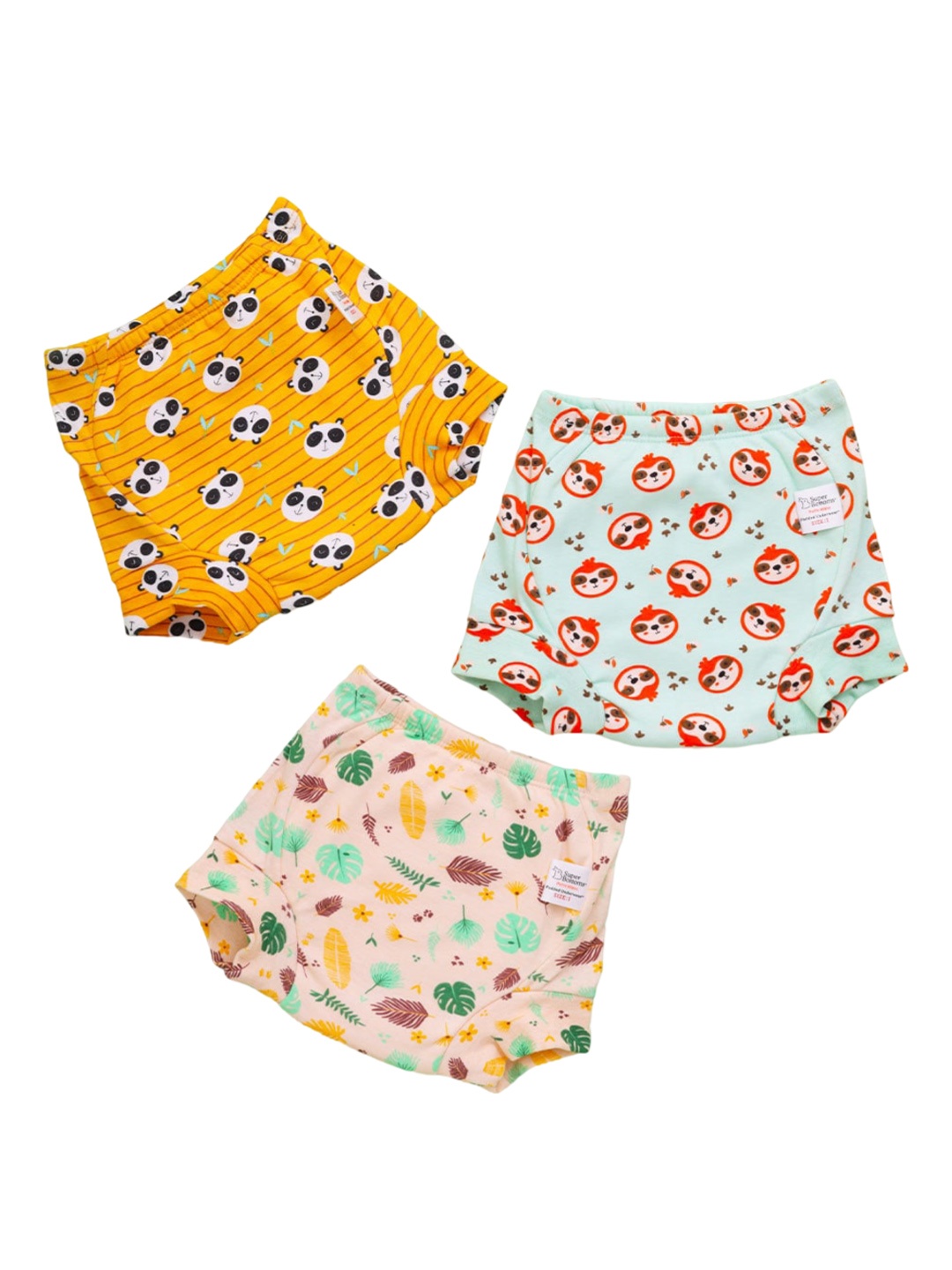 SuperBottoms Set Of 6 Padded Underwear With Potty Training Colour Changing Sticker, Yellow
SuperBottoms Set Of 6 Padded Underwear With Potty Training Colour Changing Sticker, Yellow