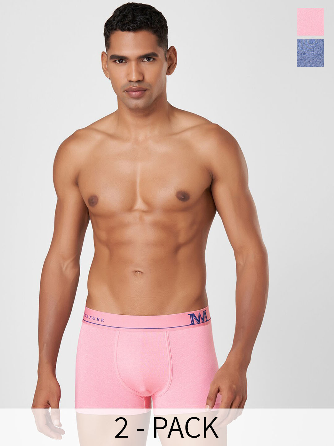 Macroman M-Series MW Signature Collection By Rohit Bal Pack Of 2 Trunks 8903978418865, Pink
Macroman M-Series MW Signature Collection By Rohit Bal Pack Of 2 Trunks 8903978418865, Pink