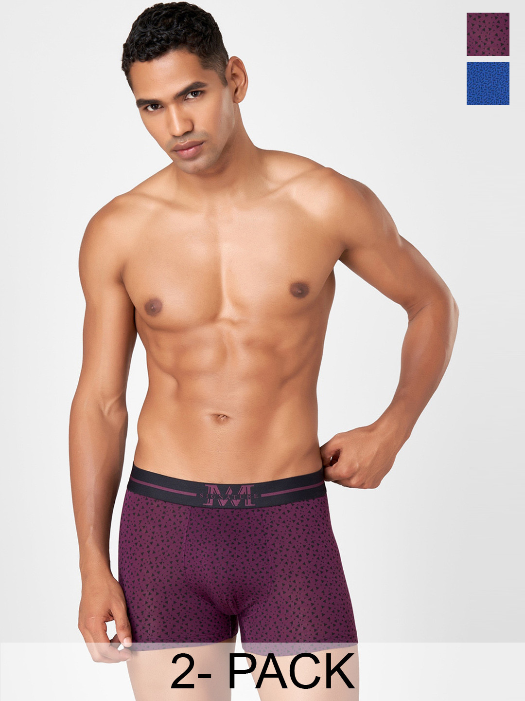 Macroman M-Series MW Signature Collection By Rohit Bal Pack Of 2 Trunks 8905284075756, Purple
Macroman M-Series MW Signature Collection By Rohit Bal Pack Of 2 Trunks 8905284075756, Purple