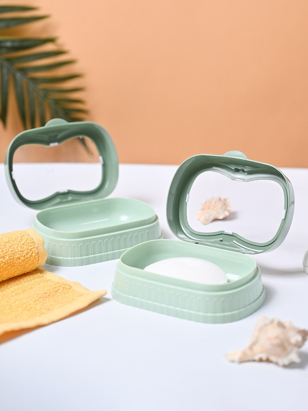 MARKET99 Green 2 Pcs Soap Dish Bathroom Accessories
MARKET99 Green 2 Pcs Soap Dish Bathroom Accessories