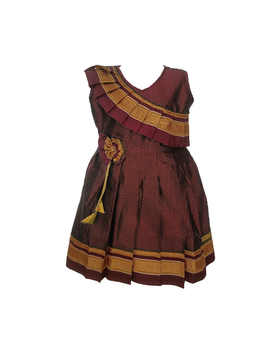 BAESD Infant Geometric Print V-Neck Sleeveless Cotton Pleated Fit & Flare Dress, Brown
BAESD Infant Geometric Print V-Neck Sleeveless Cotton Pleated Fit & Flare Dress, Brown