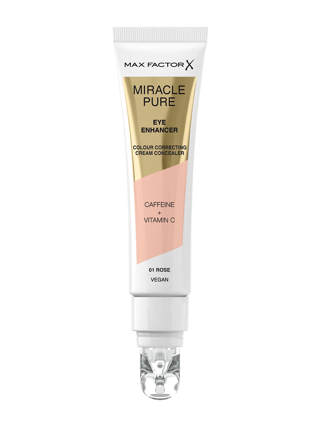 Max Factor Miracle Pure Eye Enhancer Colour Correcting Cream Concealer 10 ml - Rose 01, Beige
Max Factor Miracle Pure Eye Enhancer Colour Correcting Cream Concealer 10 ml - Rose 01, Beige