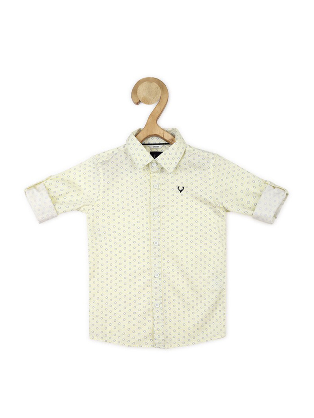Allen Solly Junior Boys Slim Fit Geometric Printed Long Roll Up Sleeves Casual Shirt, Cream
Allen Solly Junior Boys Slim Fit Geometric Printed Long Roll Up Sleeves Casual Shirt, Cream