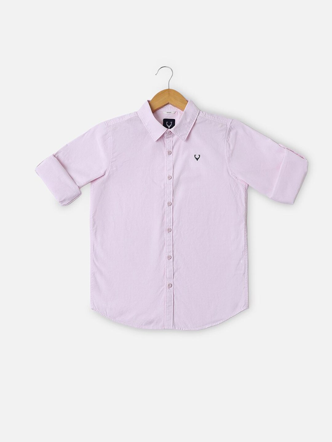 Allen Solly Junior Boys Slim Fit Textured Spread Collar Long Roll Up Sleeves Casual Shirt, Pink
Allen Solly Junior Boys Slim Fit Textured Spread Collar Long Roll Up Sleeves Casual Shirt, Pink
