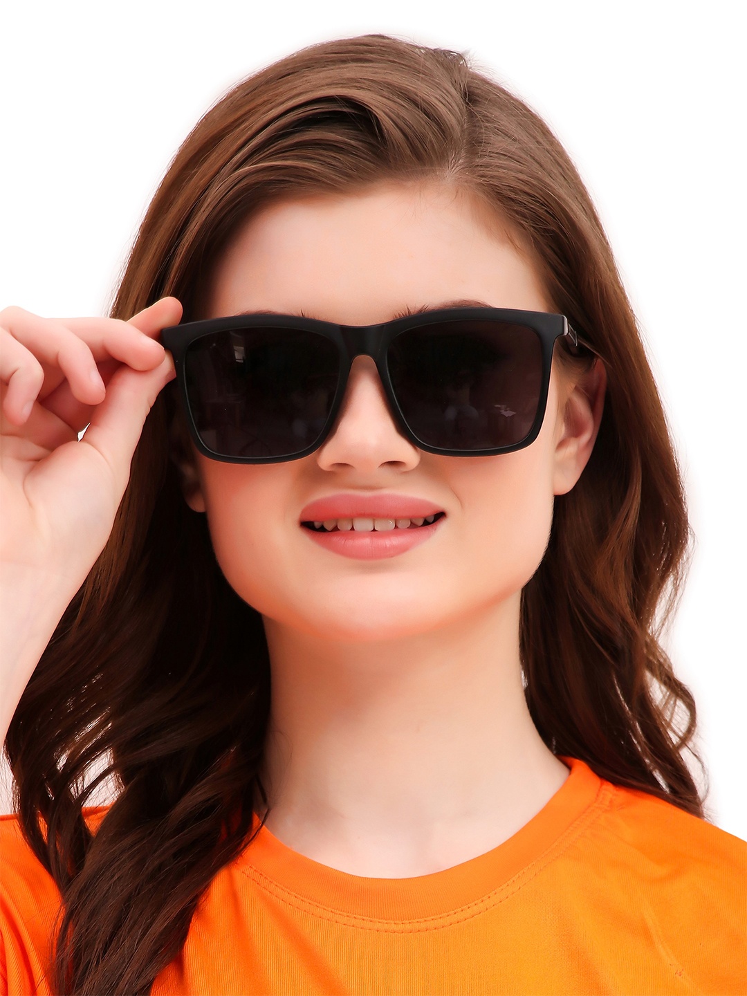 HASHTAG EYEWEAR Unisex Square Sunglasses with Polarised and UV Protected Lens TT-TR 3052 M, Black
HASHTAG EYEWEAR Unisex Square Sunglasses with Polarised and UV Protected Lens TT-TR 3052 M, Black