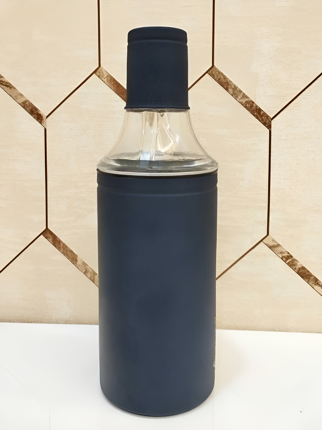 STEEPLE Silver-Toned 2 Pieces Stainless Steel Dishwasher Safe Oil Dispenser 1L, Blue
STEEPLE Silver-Toned 2 Pieces Stainless Steel Dishwasher Safe Oil Dispenser 1L, Blue