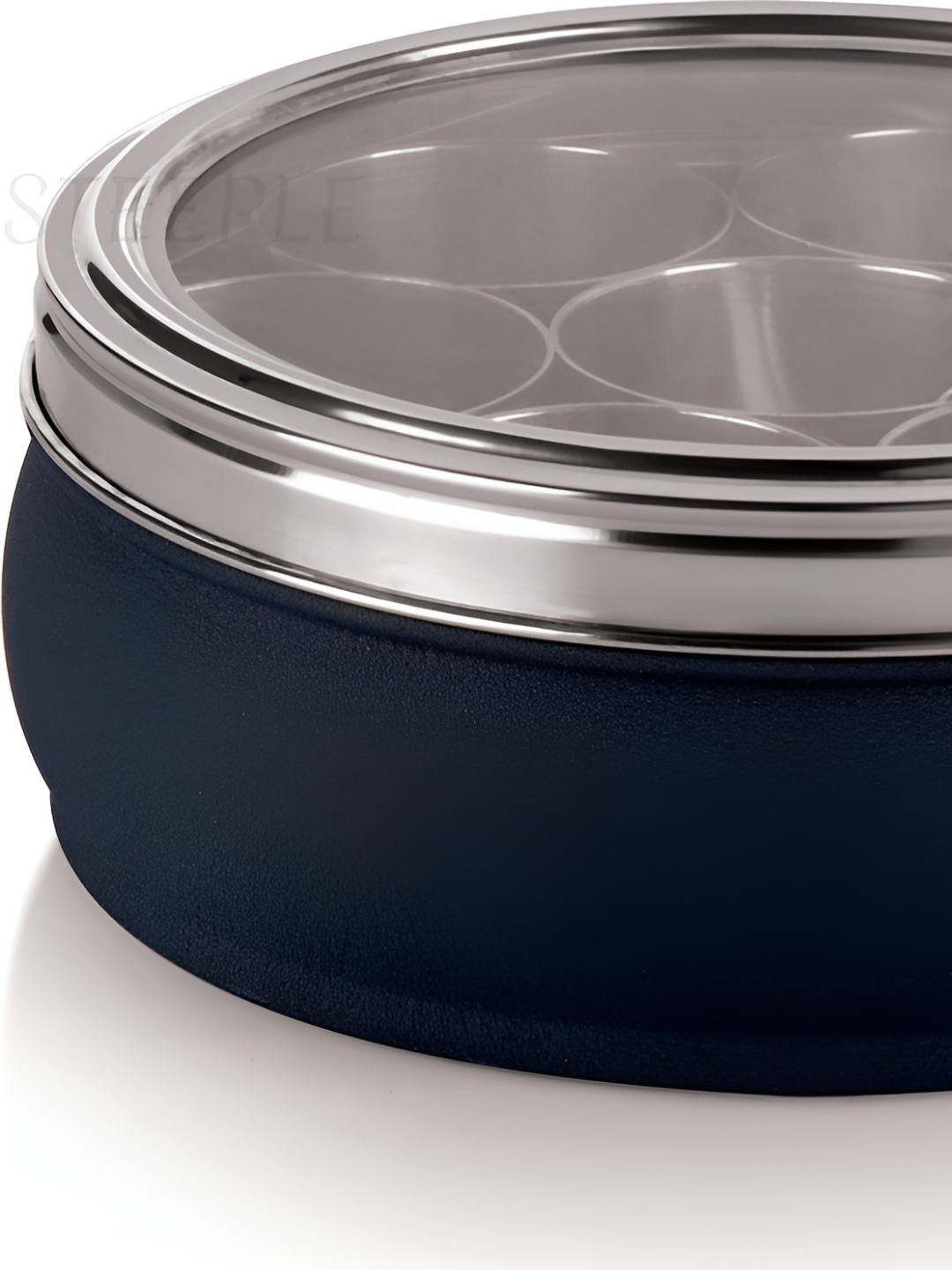 STEEPLE Blue & Transparent See Through Stainless Steel Spice Box 1.5L
STEEPLE Blue & Transparent See Through Stainless Steel Spice Box 1.5L