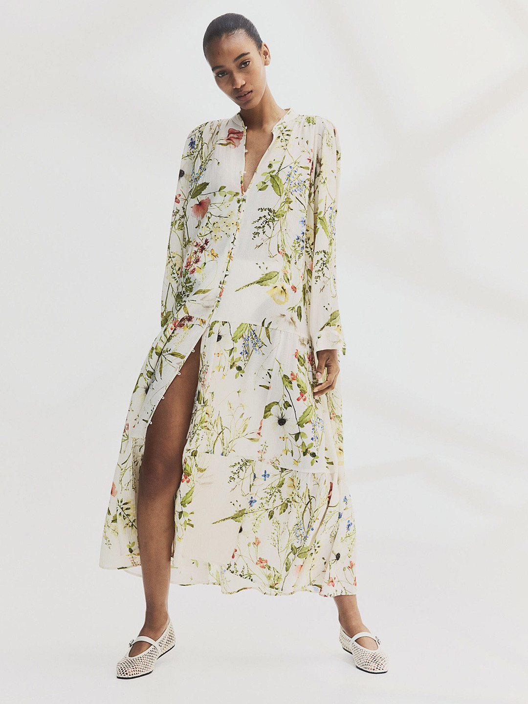 H&M Oversized Crinkled Dress, White
H&M Oversized Crinkled Dress, White