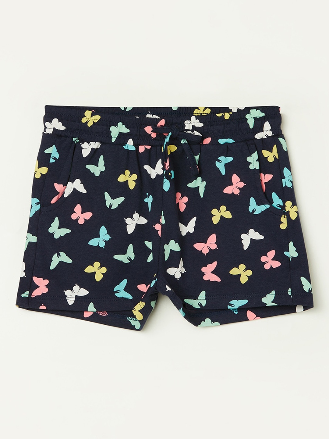 Fame Forever by Lifestyle Girls Mid-Rise Conversational Printed Pure Cotton Shorts, Blue
Fame Forever by Lifestyle Girls Mid-Rise Conversational Printed Pure Cotton Shorts, Blue