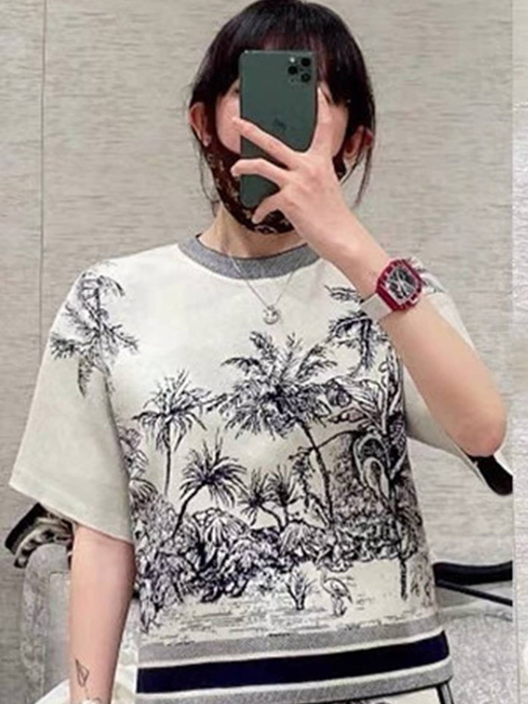 LULU & SKY Conversational Printed T-Shirt & Shorts, White 
LULU & SKY Conversational Printed T-Shirt & Shorts, White