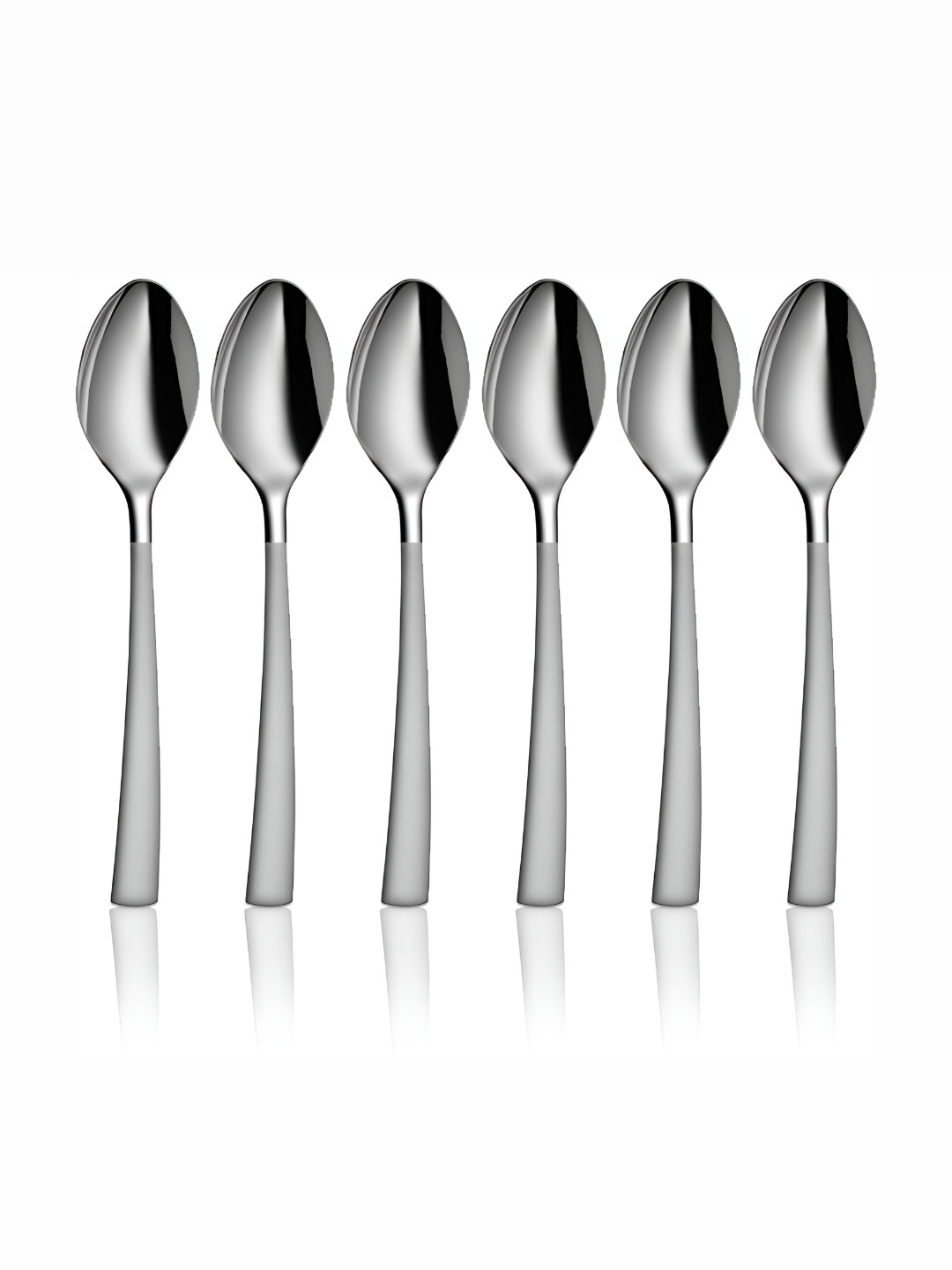 Shri & Sam Silver Toned 6 Pieces Stainless Steel Dessert Spoon
Shri & Sam Silver Toned 6 Pieces Stainless Steel Dessert Spoon