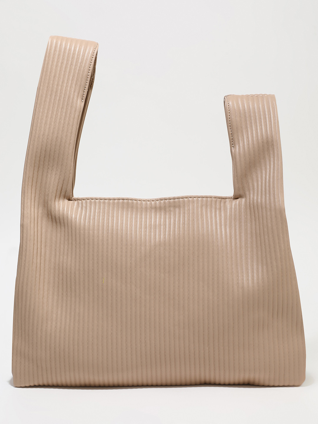 LULU & SKY PU Structured Handheld Bag, Nude 
LULU & SKY PU Structured Handheld Bag, Nude