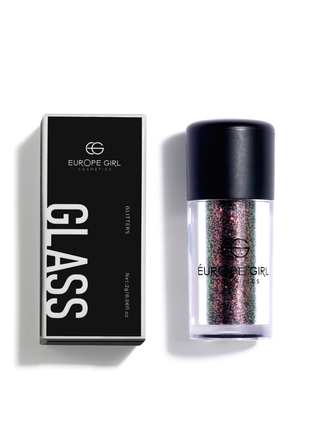 EUROPE GIRL Glass Single Diamond Pigment Glitter Eyeshadow 2g - Sparkle G1, Black
EUROPE GIRL Glass Single Diamond Pigment Glitter Eyeshadow 2g - Sparkle G1, Black