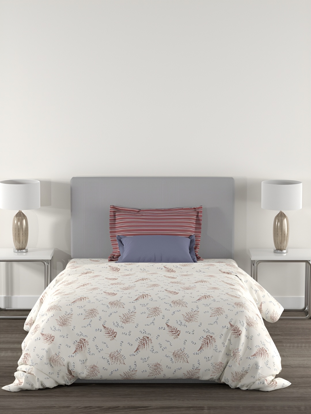 MYTRIDENT Home Essential Pink & Blue Printed 144 TC Single Bedsheet with 2 Pillow Covers
MYTRIDENT Home Essential Pink & Blue Printed 144 TC Single Bedsheet with 2 Pillow Covers