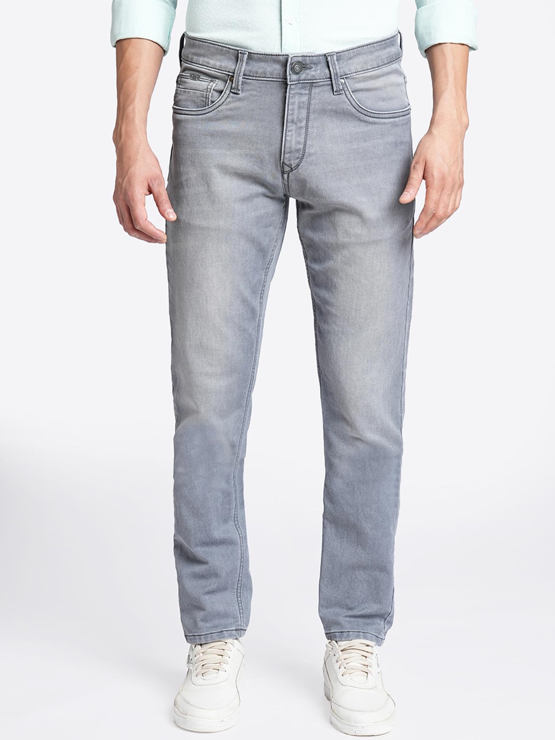Blue Buddha Men Comfort Slim Fit Mid-Rise Heavy Fade Clean Look Cotton Jeans, Grey
Blue Buddha Men Comfort Slim Fit Mid-Rise Heavy Fade Clean Look Cotton Jeans, Grey