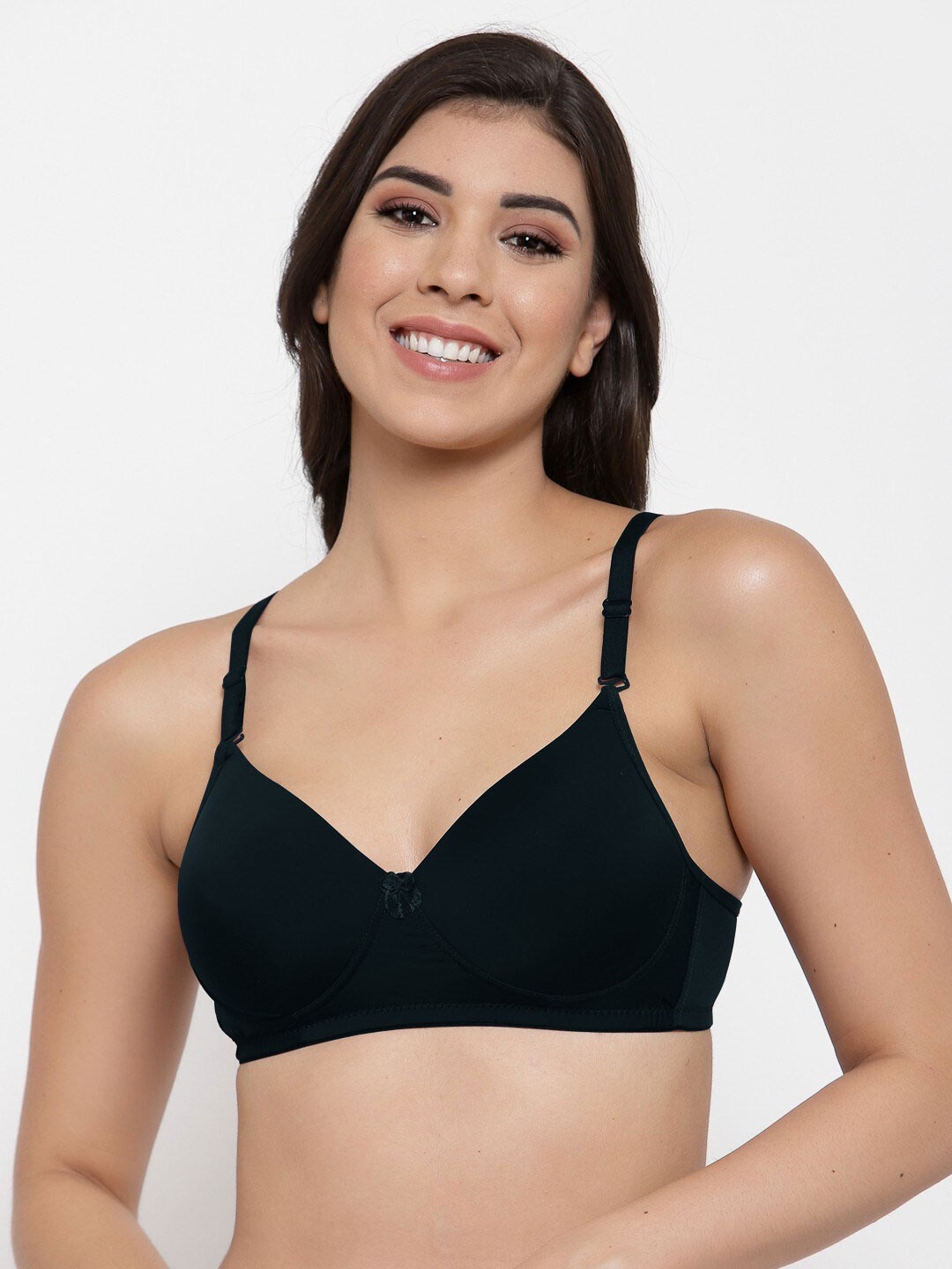 SHYAM SONS FLAIR Full Coverage Lightly Padded Cotton Push-Up Bra With All Day Comfort, Black
SHYAM SONS FLAIR Full Coverage Lightly Padded Cotton Push-Up Bra With All Day Comfort, Black