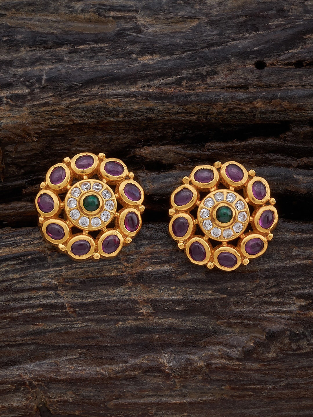 Kushal's Fashion Jewellery 92.5 Pure Silver Stones Studded Classic Studs Earrings, Gold
Kushal's Fashion Jewellery 92.5 Pure Silver Stones Studded Classic Studs Earrings, Gold