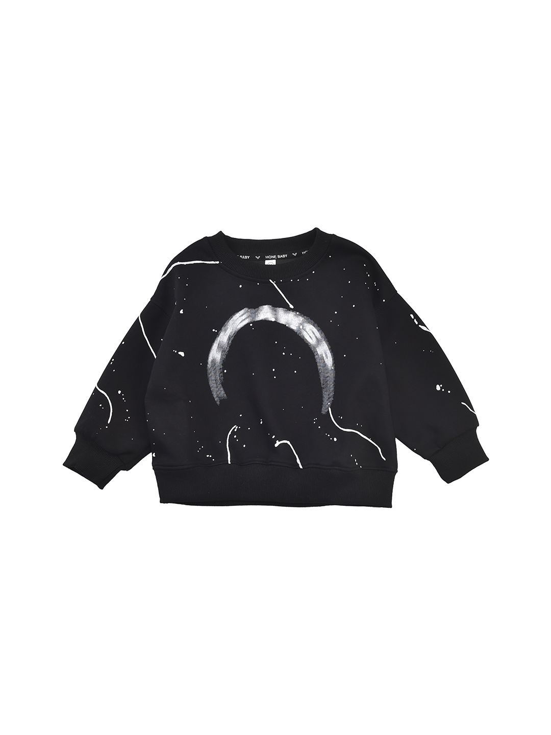 StyleCast x Revolte Boys Graphic Printed Cotton Straight Applique Pullover Sweatshirt, Black
StyleCast x Revolte Boys Graphic Printed Cotton Straight Applique Pullover Sweatshirt, Black