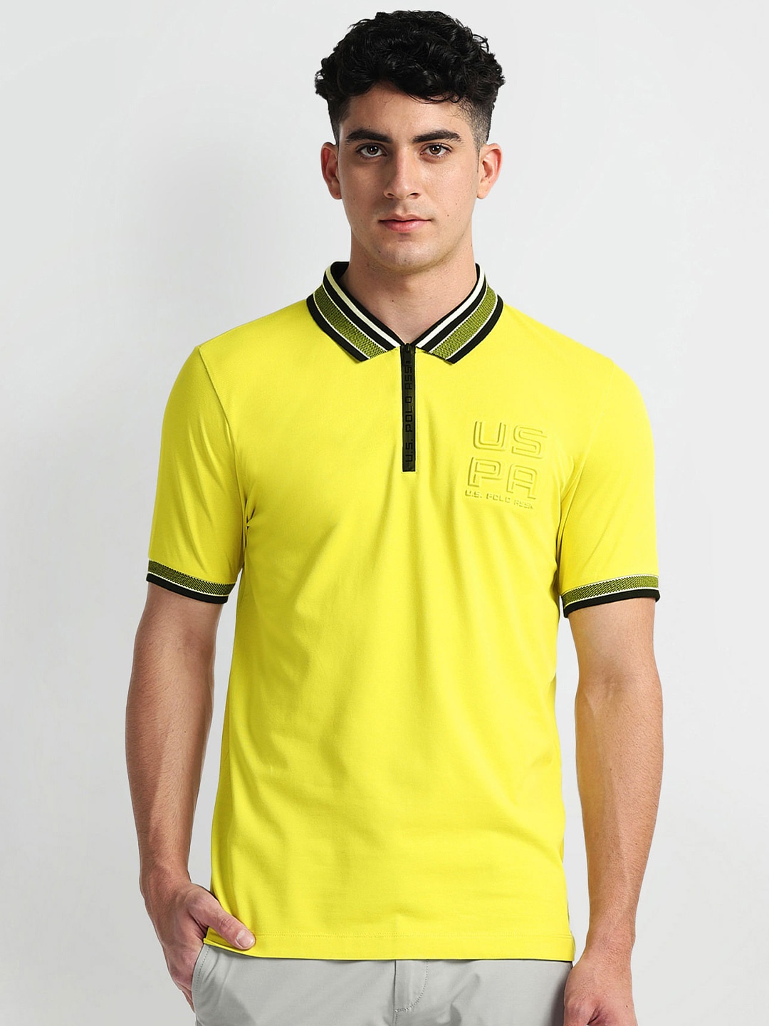U.S. Polo Assn. Denim Co. Polo Collar Short Sleeves Cotton Slim Fit T-shirt, Green
U.S. Polo Assn. Denim Co. Polo Collar Short Sleeves Cotton Slim Fit T-shirt, Green