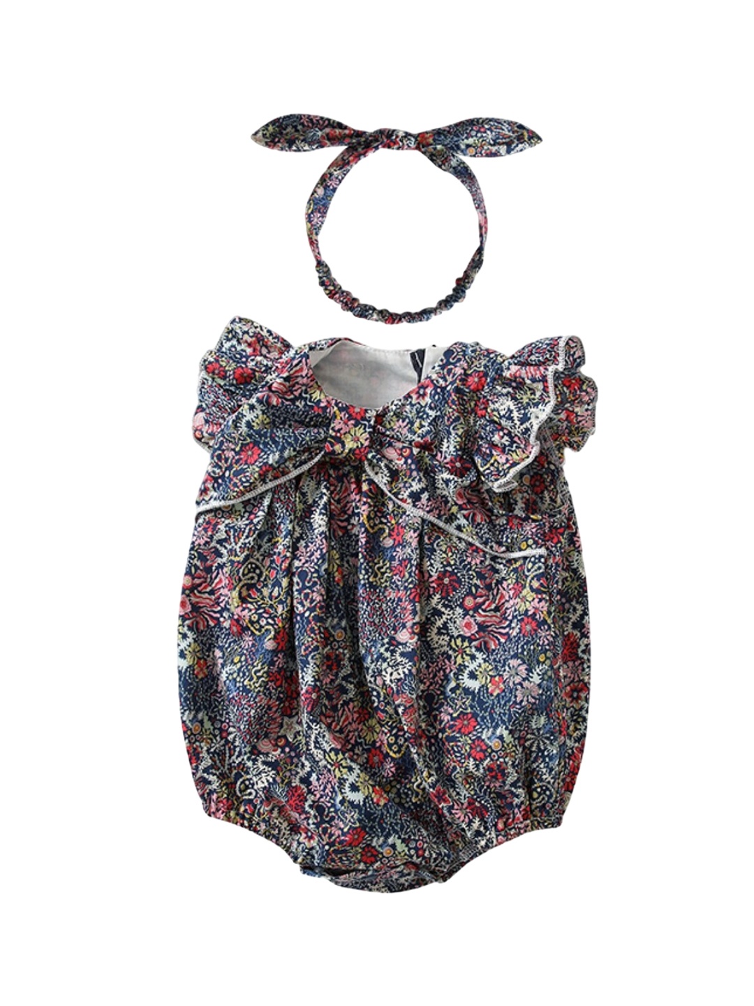StyleCast Infant Girls Purple Printed Pure Cotton Bodysuit With Matching Headband
StyleCast Infant Girls Purple Printed Pure Cotton Bodysuit With Matching Headband
