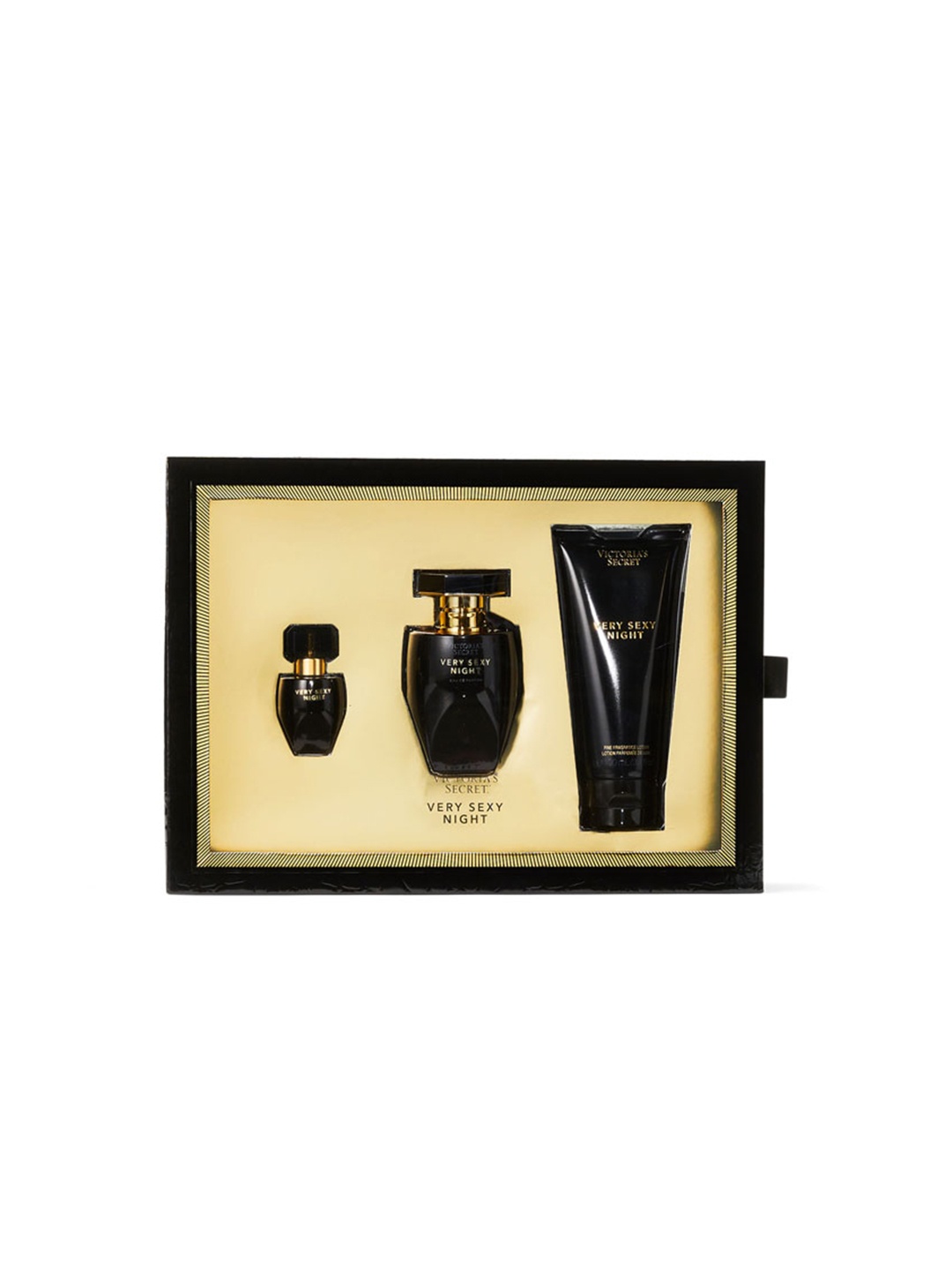 Victoria's Secret Women Very Sexy Night Luxe Fine Fragrance 3-Pieces Gift Set, Black
Victoria's Secret Women Very Sexy Night Luxe Fine Fragrance 3-Pieces Gift Set, Black
