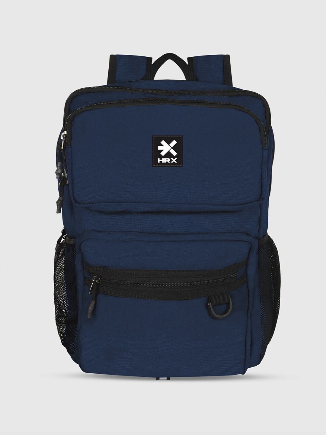 HRX by Hrithik Roshan Unisex Laptop Backpack with Reflective Strip And Rain Cover -40 L, Navy blue
HRX by Hrithik Roshan Unisex Laptop Backpack with Reflective Strip And Rain Cover -40 L, Navy blue