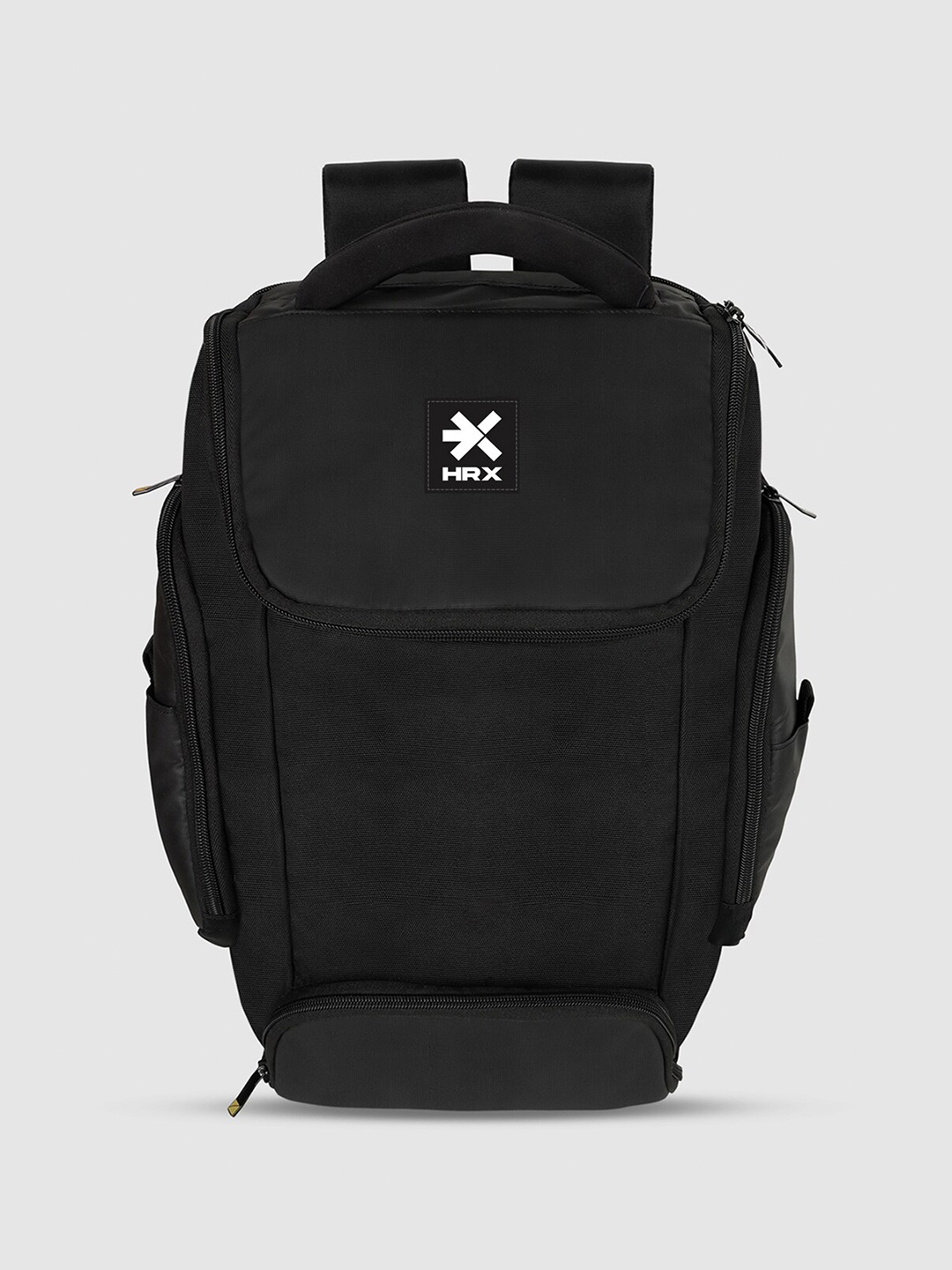 HRX by Hrithik Roshan Unisex Laptop Backpack with Reflective Strip And Rain Cover - 35 L, Black
HRX by Hrithik Roshan Unisex Laptop Backpack with Reflective Strip And Rain Cover - 35 L, Black