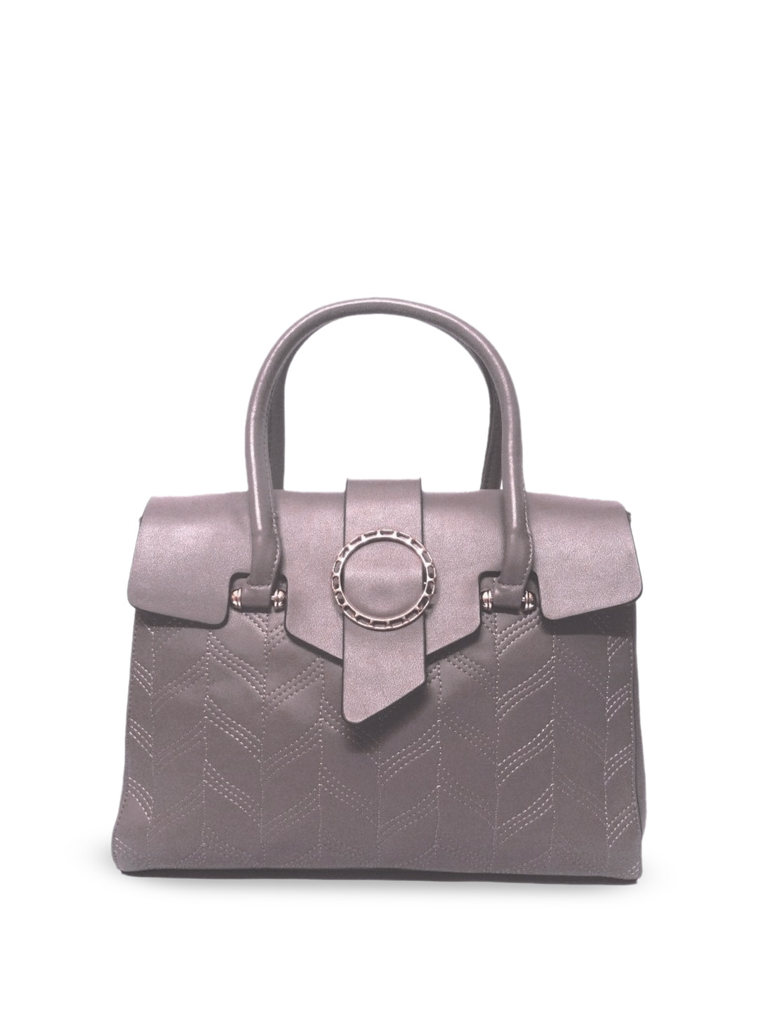 CHRONICLE Textured Structured Handheld Bag, Grey
CHRONICLE Textured Structured Handheld Bag, Grey