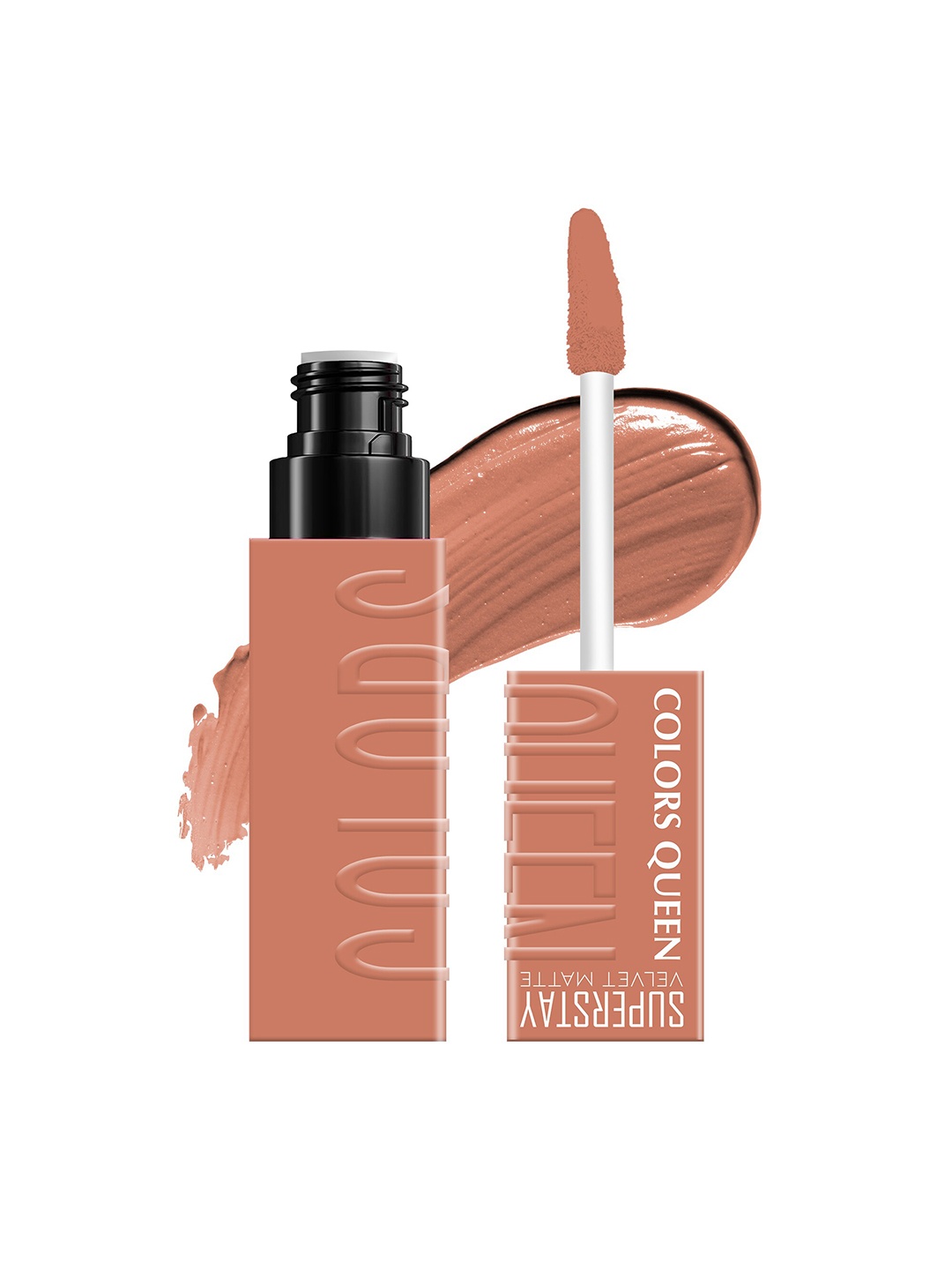 Colors Queen Super Stay Velvet Matte Long Lasting Liquid Lipstick 4.2 ml - Nude Essence 08
Colors Queen Super Stay Velvet Matte Long Lasting Liquid Lipstick 4.2 ml - Nude Essence 08