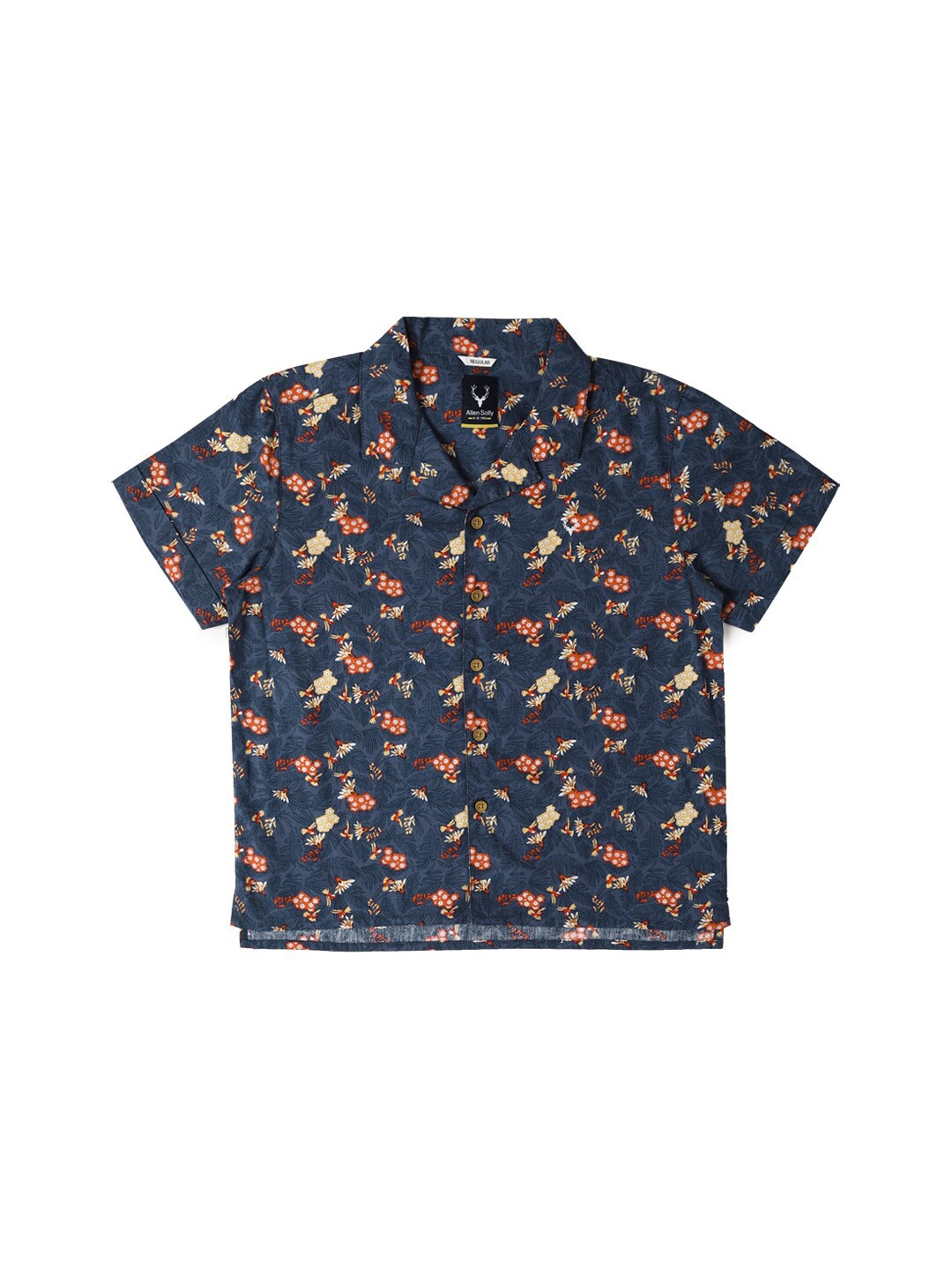Allen Solly Junior Boys Floral Printed Spread Collar Short Sleeves Cotton Casual Shirt, Navy blue
Allen Solly Junior Boys Floral Printed Spread Collar Short Sleeves Cotton Casual Shirt, Navy blue