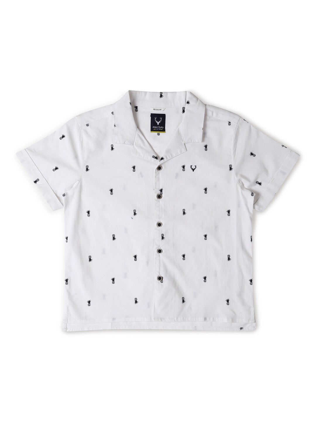 Allen Solly Junior Boys Printed Spread Collar Short Sleeves Cotton Casual Shirt, White
Allen Solly Junior Boys Printed Spread Collar Short Sleeves Cotton Casual Shirt, White