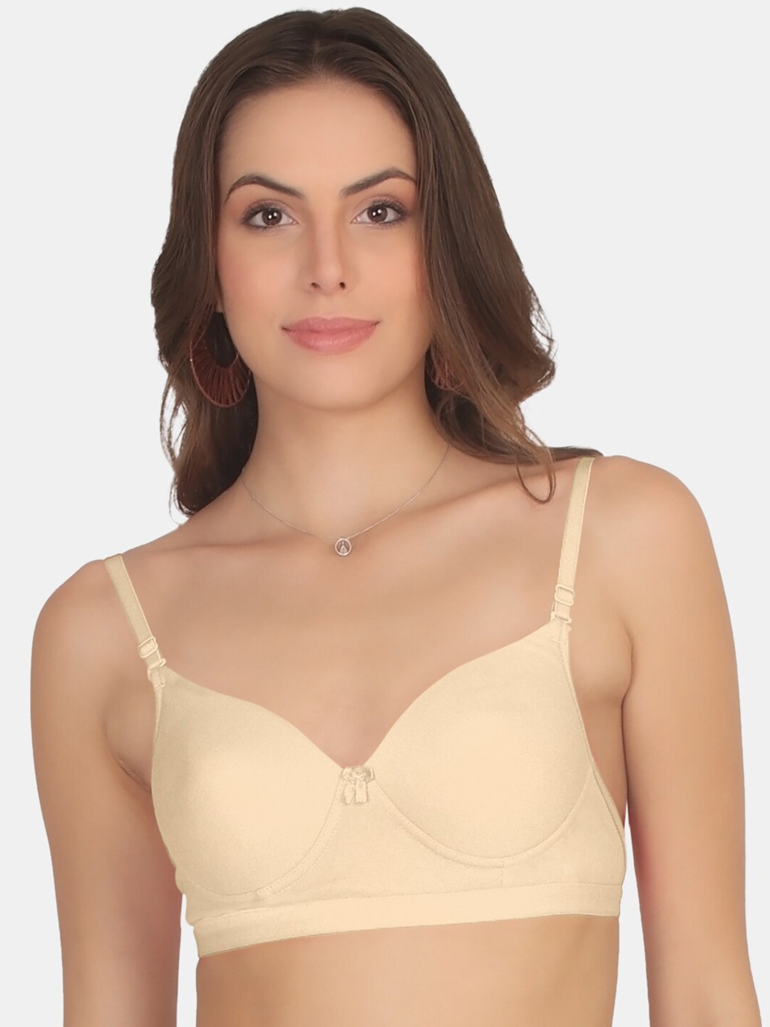 POOJA RAGENEE Full Coverage Non Padded Seamless Cotton T-shirt Bra With All Day Comfort, Beige
POOJA RAGENEE Full Coverage Non Padded Seamless Cotton T-shirt Bra With All Day Comfort, Beige