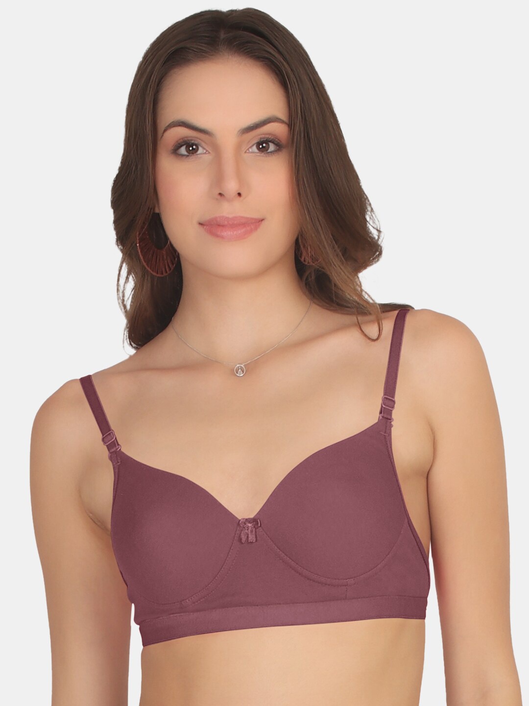 POOJA RAGENEE Full Coverage Non Padded Seamless Cotton T-shirt Bra With All Day Comfort, Camel brown
POOJA RAGENEE Full Coverage Non Padded Seamless Cotton T-shirt Bra With All Day Comfort, Camel brown