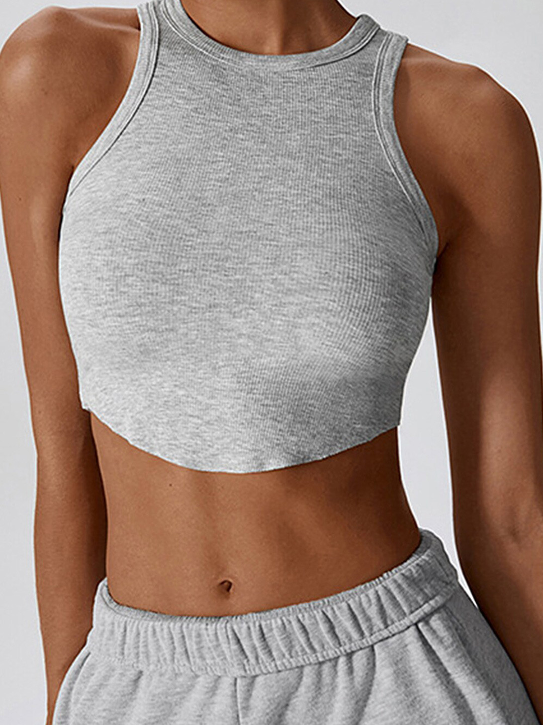 LULU & SKY Round Neck Sleeveless Tank Top, Grey
LULU & SKY Round Neck Sleeveless Tank Top, Grey