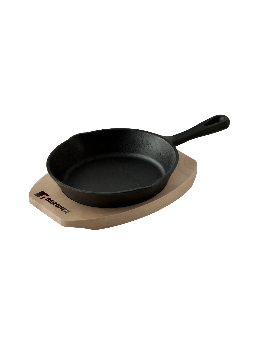 Bergner Cook & Share Pre-Seasoned Cast Iron 15 cm Induction Bottom Mini Frying Pan, Black
Bergner Cook & Share Pre-Seasoned Cast Iron 15 cm Induction Bottom Mini Frying Pan, Black