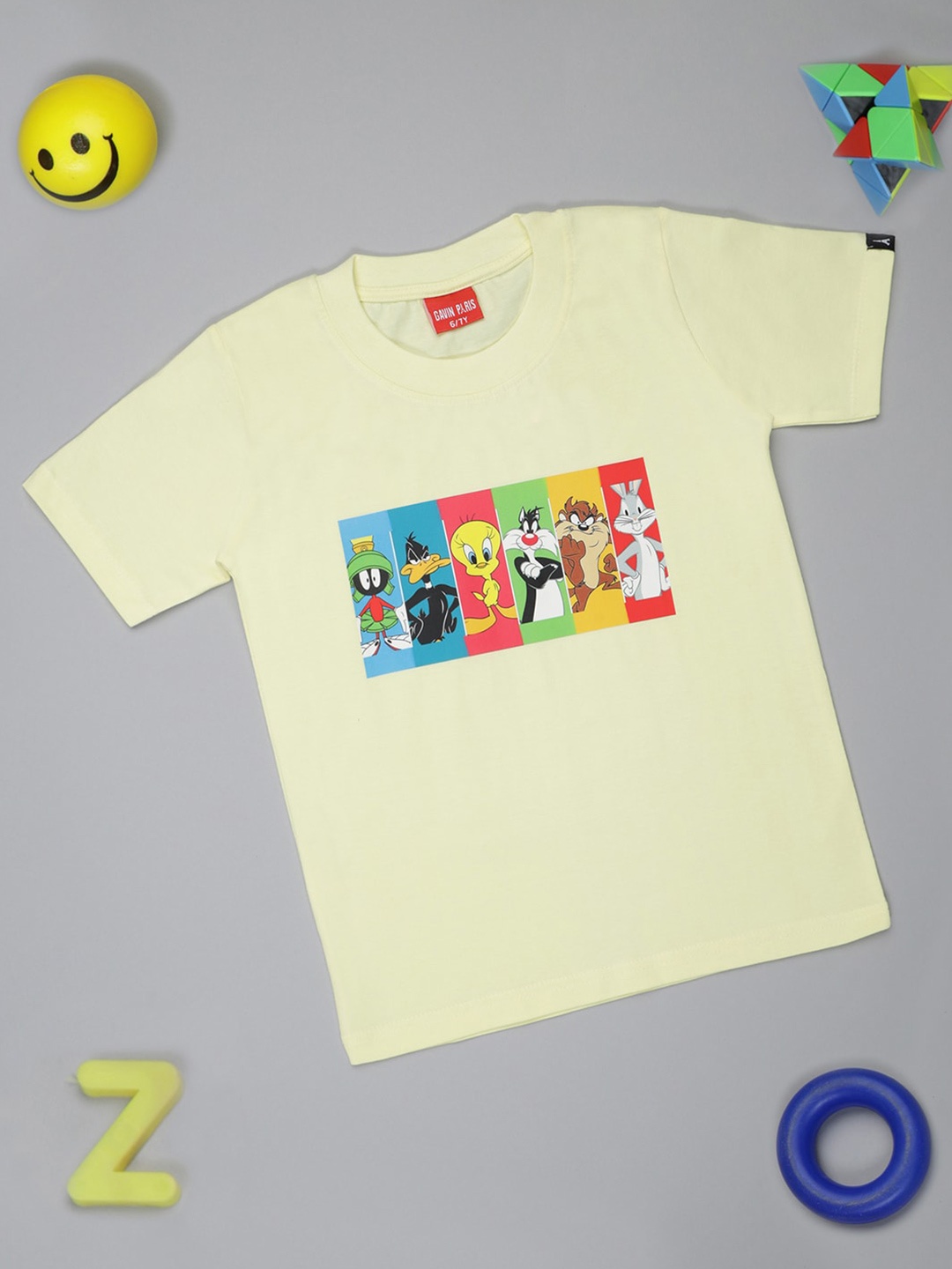 Gavin Paris Girls Humour & Comic Printed Bio Finish Pure Cotton T-shirt, Yellow
Gavin Paris Girls Humour & Comic Printed Bio Finish Pure Cotton T-shirt, Yellow