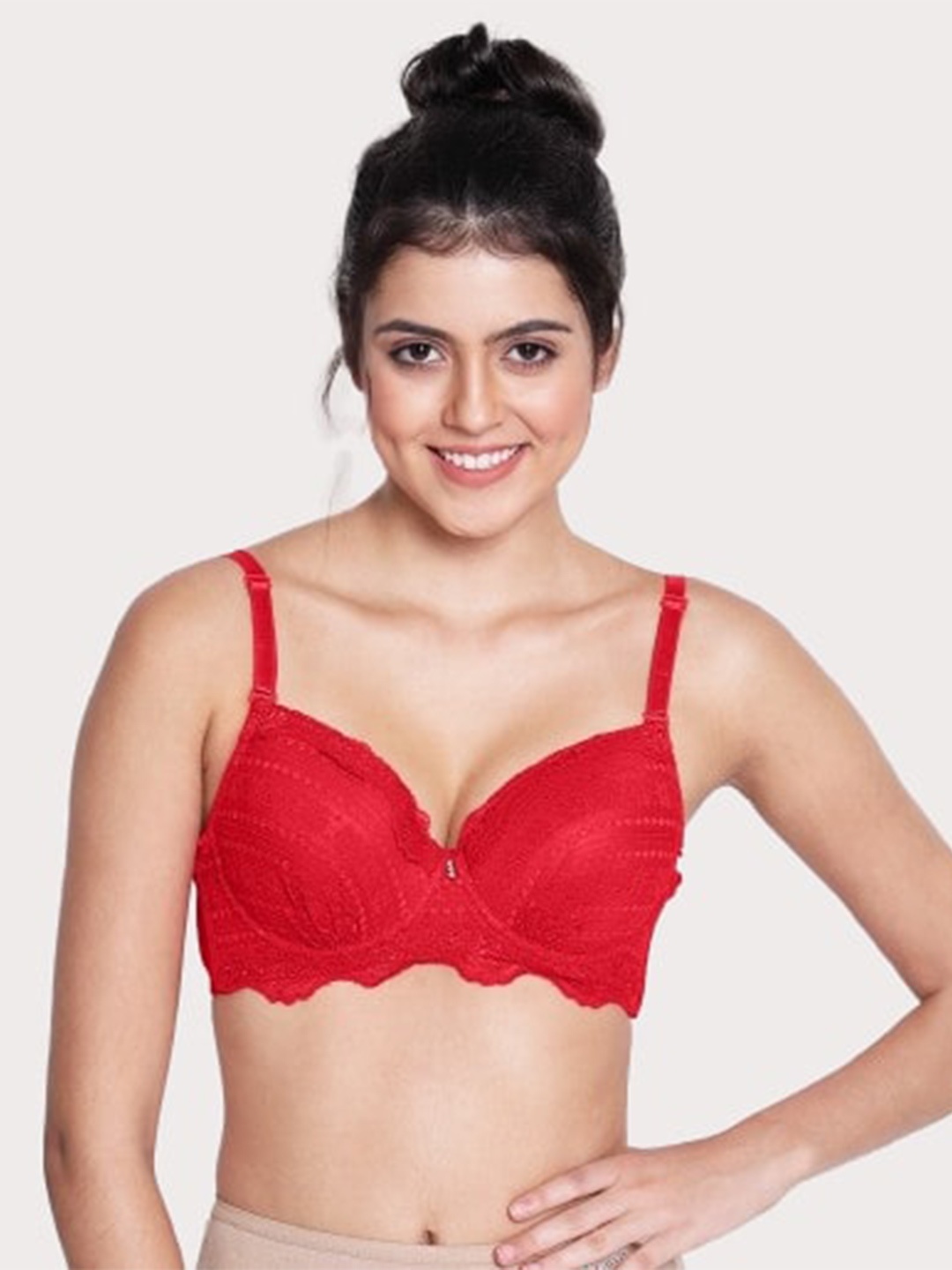 Susie Full Coverage Underwired Lightly Padded Balconette Bra With All Day Comfort, Red
Susie Full Coverage Underwired Lightly Padded Balconette Bra With All Day Comfort, Red